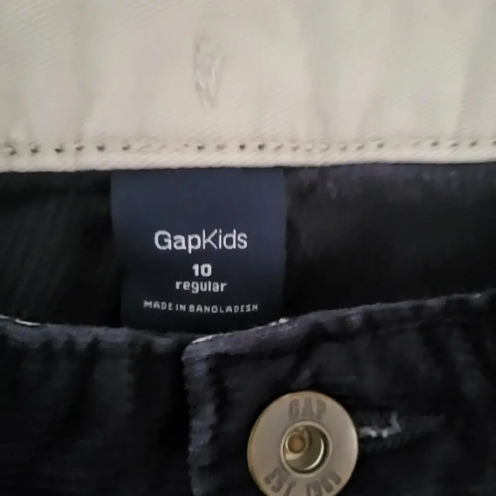 10 Gap navy corduroy pants